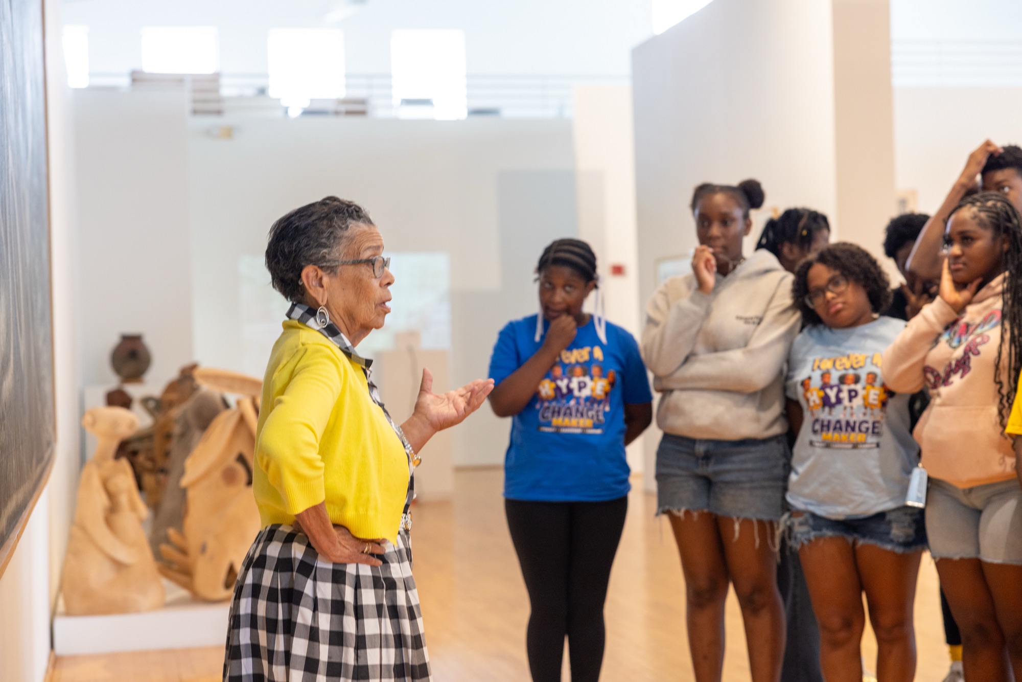 Photo from the HYPE Freedom School Heritage Tour